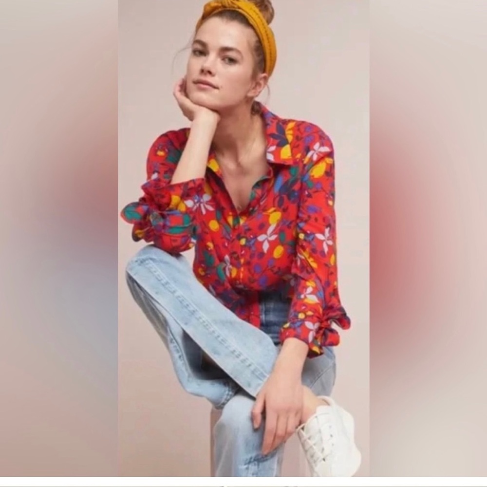 Gorgeous Maeve blouse for Anthropologie